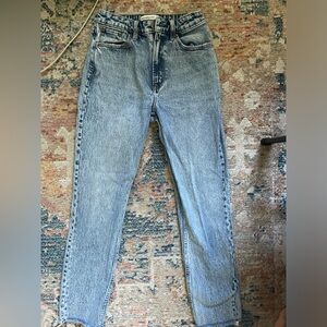 Abercrombie & Fitch- Mom Jeans High Rise- Curve Love Size 00/24